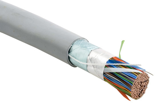 Фото Hyperline UUTP25-C3-S26-IN-PVC-GY Кабель витая пара, неэкранированная U/UTP, категория 3, 25 пар (26 {36545}