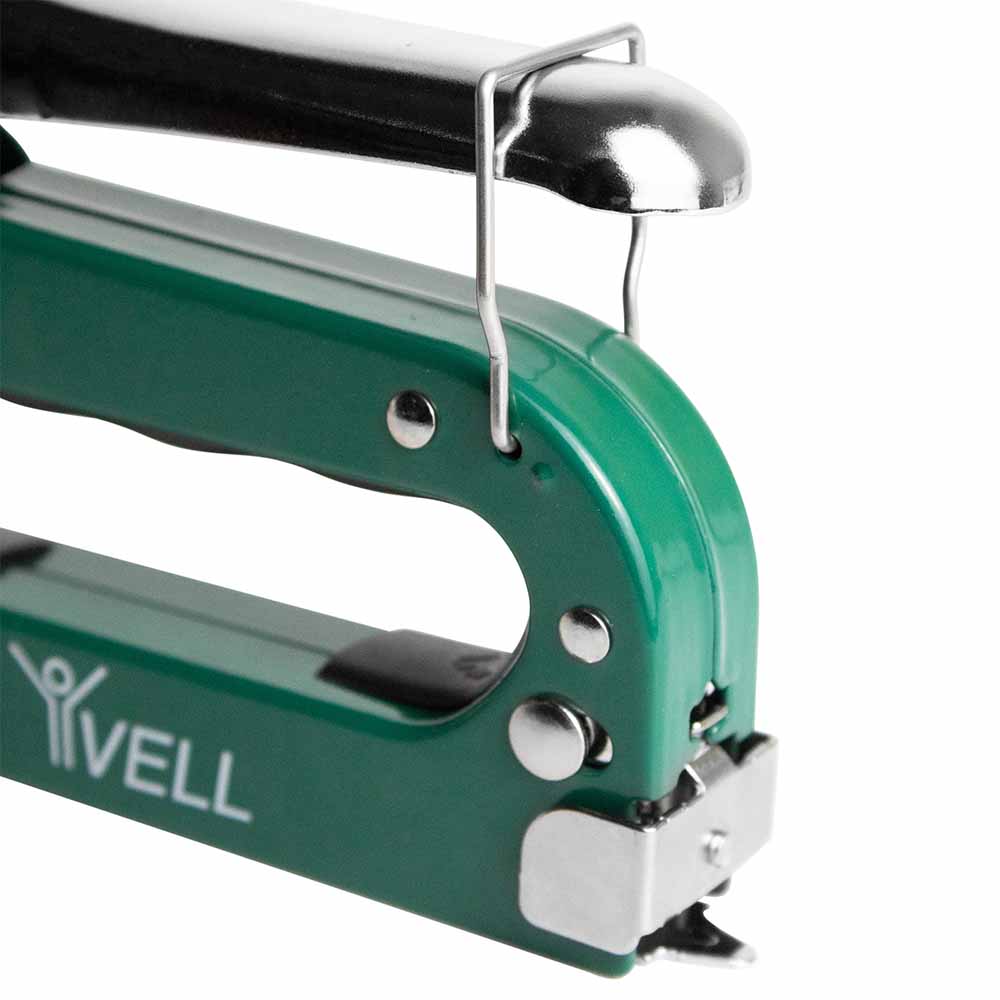 Фото Строительный мебельный степлер Vell регулируемый, 4-14 мм {V90351} (4)