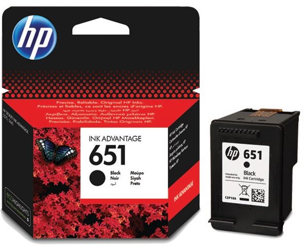 Фото Картридж Hewlett-Packard HP 651 Black (Черный) Ink Cartridge {C2P10AE}