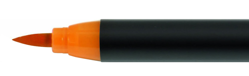 Фото Брашпен Edding E-1340 с гибким наконечником, оранжевый {E-1340#6} (6)
