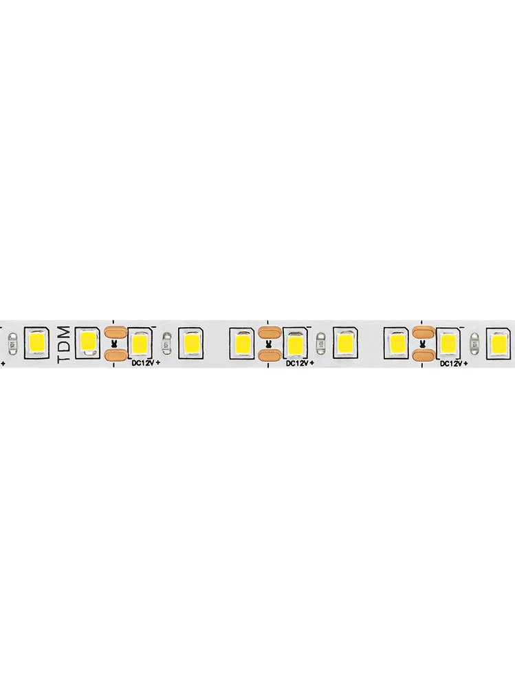 Фото Лента светодиодная SMD2835-120 LED/м-IP20-12 В-9,6 Вт/м-4000 К блистер TDM {SQ0331-0366} (3)