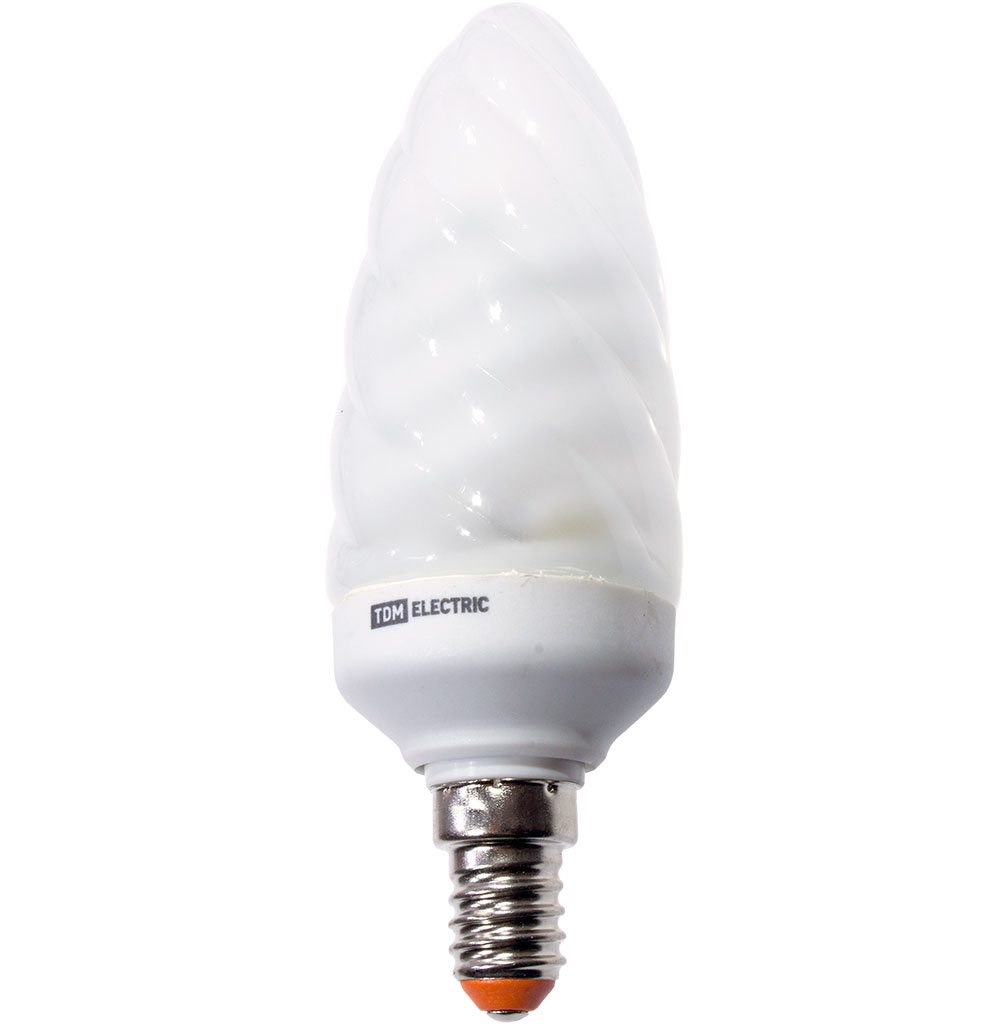 Фото Лампа энергосберегающая КЛЛ-СT-9 Вт-4000 К–Е14 TDM {SQ0323-0120}