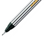 Фото Капиллярная ручка Edding для офиса, круглый наконечник, 0,3 мм, черный {E-89#1}