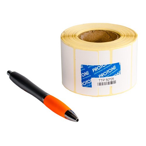 Фото Этикетка Proton 50 x 25 мм TTP (1 ряд, 1000 шт, втулка 40) {AZR22ART2208155532}