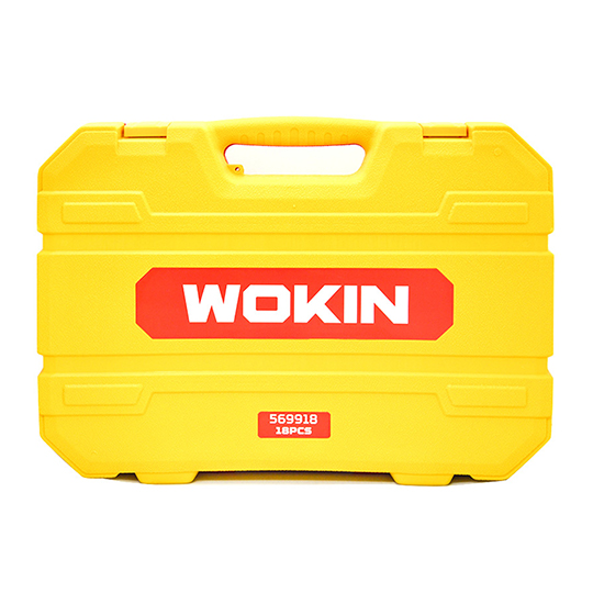Фото Набор диэлектрических инструментов в пластиковом кейсе WOKIN, 18 предметов {569918} (1)