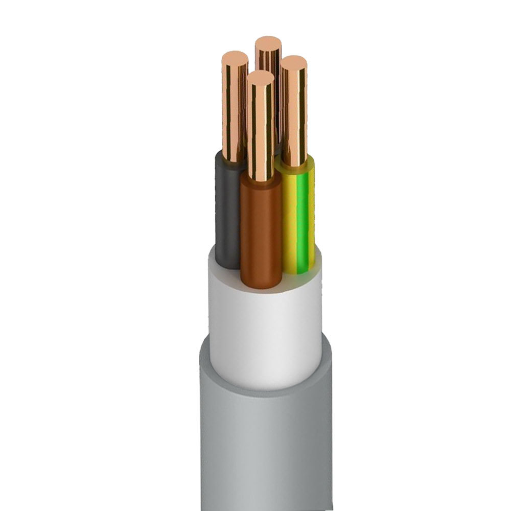 Фото Кабель NYM-J 4х6-0,66 TDM {SQ0121-0092}