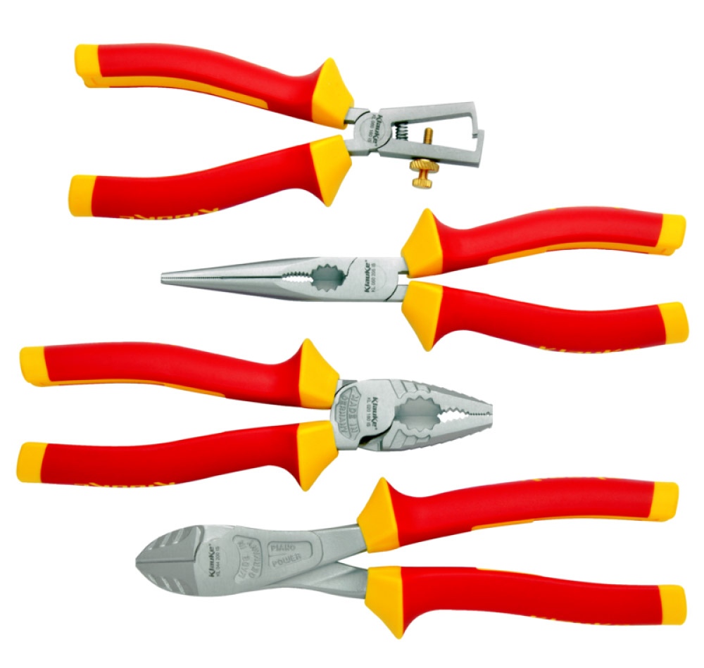 Фото Набор инструментов с изолированными рукоятками (4 предмета) {klkKL304IS}