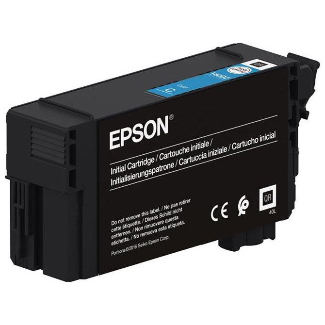 Фото Картридж EPSON T40D голубой для SC-T3100/ T3100N/T5100/T5100N 50мл {C13T40D240}
