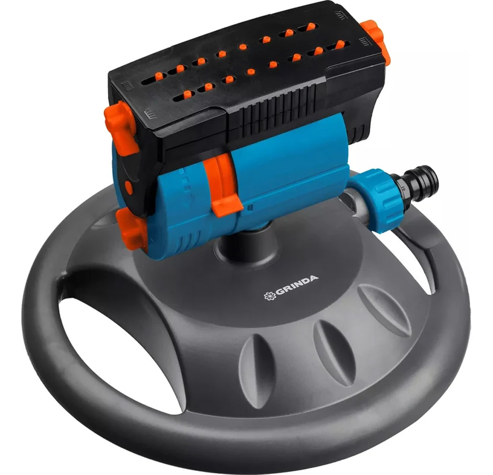 Фото GRINDA PROLine RO-16m, 180 м2 полив, на подставке, 16 форсунок, распылитель веерный {429349}