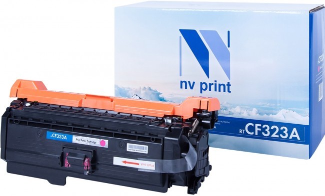 Фото Картридж NV Print совместимый CF323A для HP LJ Color M680 (пурпурный) {40885}