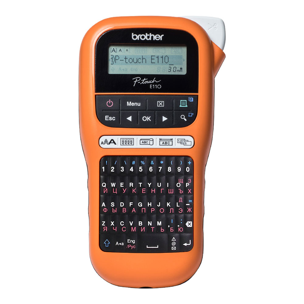 Фото Принтер для печати этикеток Brother PT-E110VP {PTE110VPR1}