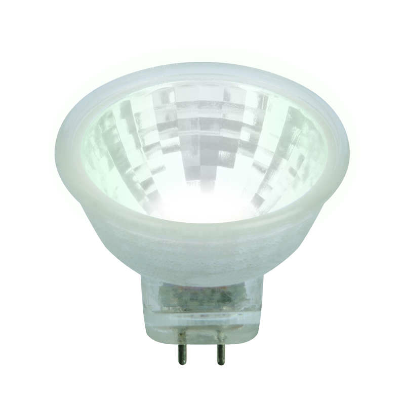 Фото Лампа светодиодная LED-MR11-3W/NW/GU4/220V GLZ21TR 220В прозр. бел. 4000К упак. картон Uniel UL-00001703