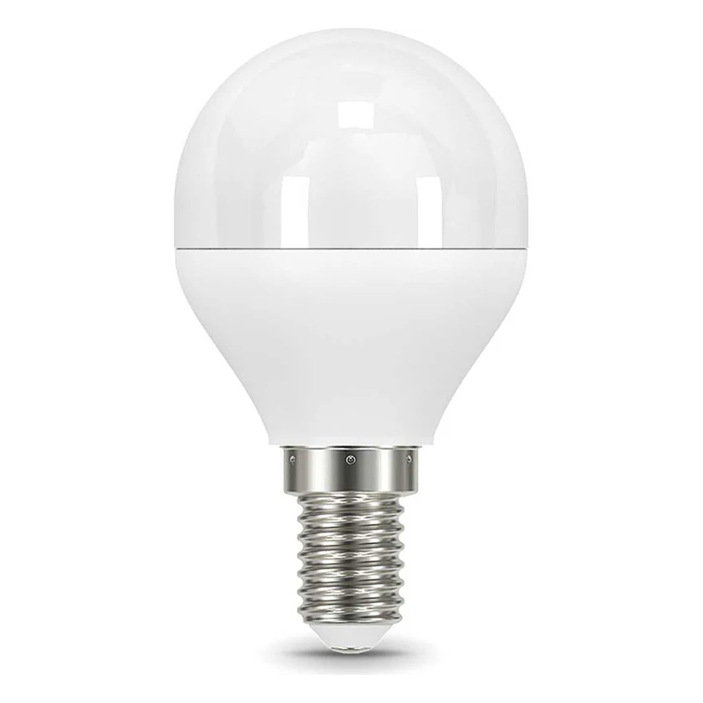 Фото Лампа светодиодная Black 6.5Вт шар 3000К тепл. бел. E14 520лм 150-265В Gauss 105101107