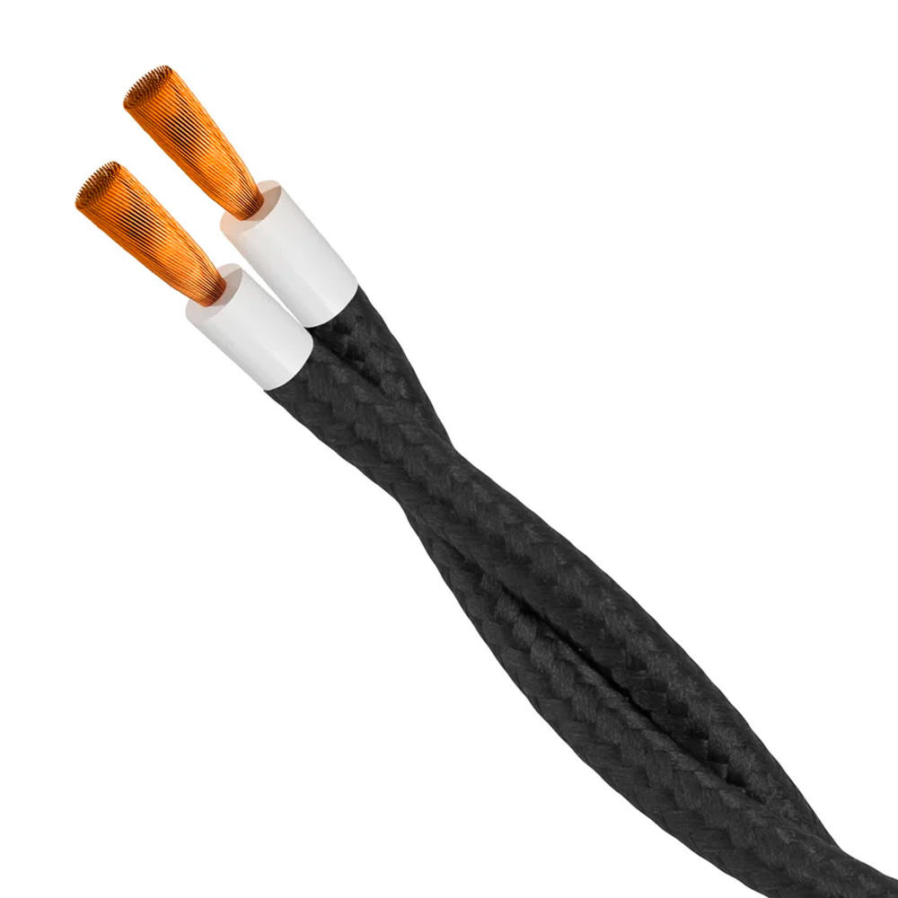 Фото Ретро провод "Эко" 2х2,5 витой ГОСТ черный TDM Electric (1)