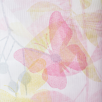 Фото Дверная антимоскитная сетка цвет с цветами {71-0224} (4)