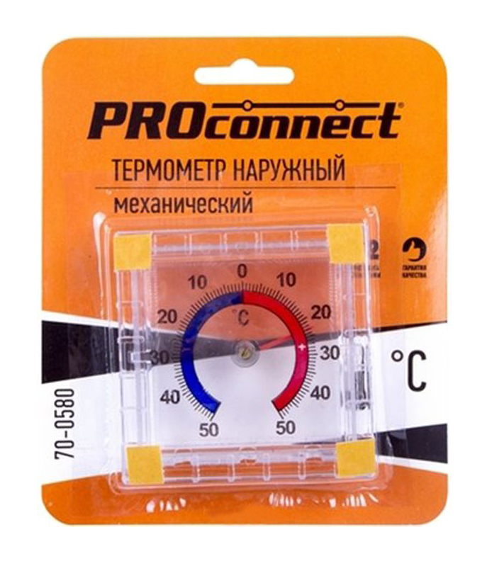 Фото Термометр наружный механический PROconnect {70-0580} (1)