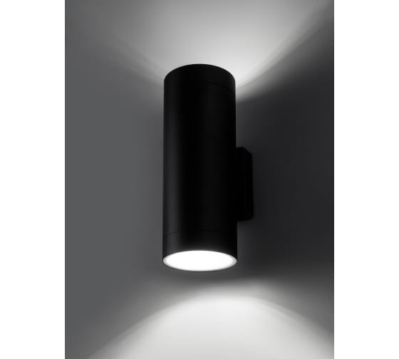 Фото Светильник настенный LED, Тубо, 2х6 Вт, 4000 К, H252 мм, алюм./черн., вверх/вниз, IP65, TDM {SQ0345-1087} (4)