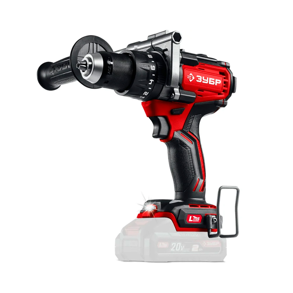 Фото Бесщеточная ударная дрель-шуруповерт, 165 Н·м, без АКБ (LMS), 20 В, ЗУБР {ДБУ-165}