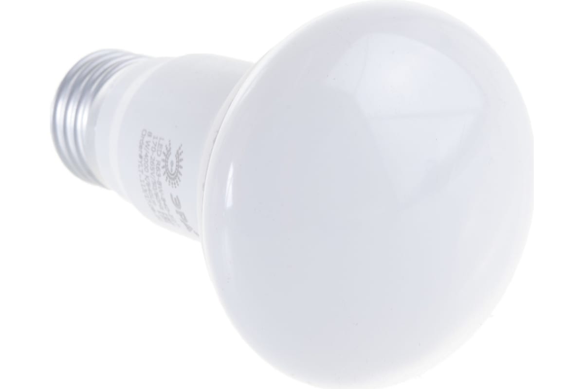 Фото ЭРА LED R63-8W-840-E27 (диод, рефлектор, 8Вт, нейтр, E27) {Б0028490} (4)