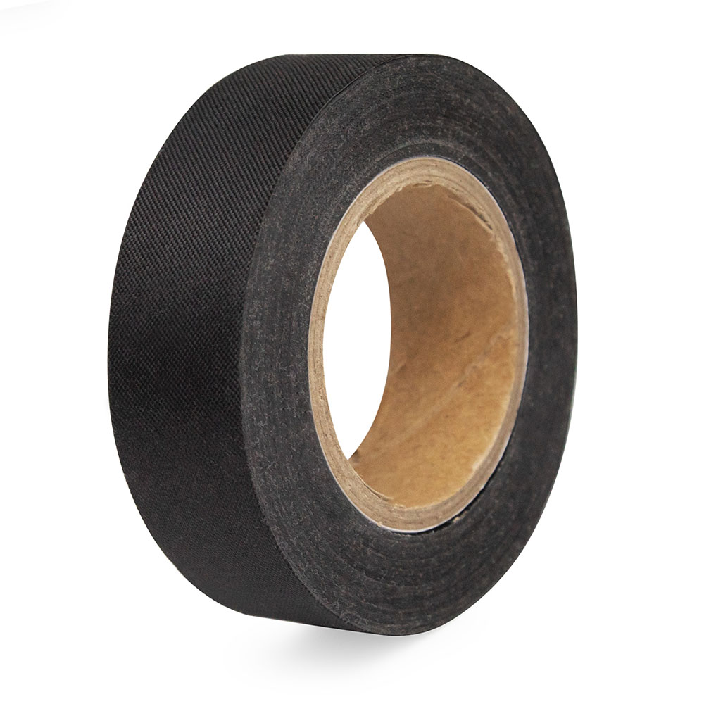 Фото Изолента Vell автомобильная для проводки, термостойкая, 19 мм х 15 м, черная, ПЭТ-ткань {1398265}