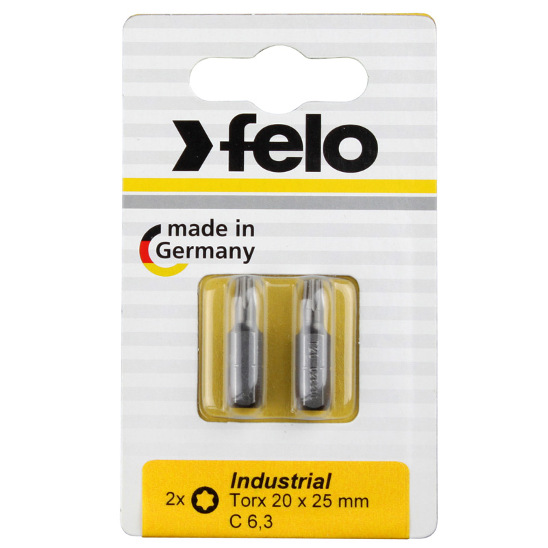 Фото Felo Бита Torx 40X25, серия Industrial, 2 шт в блистере 02640036 (1)