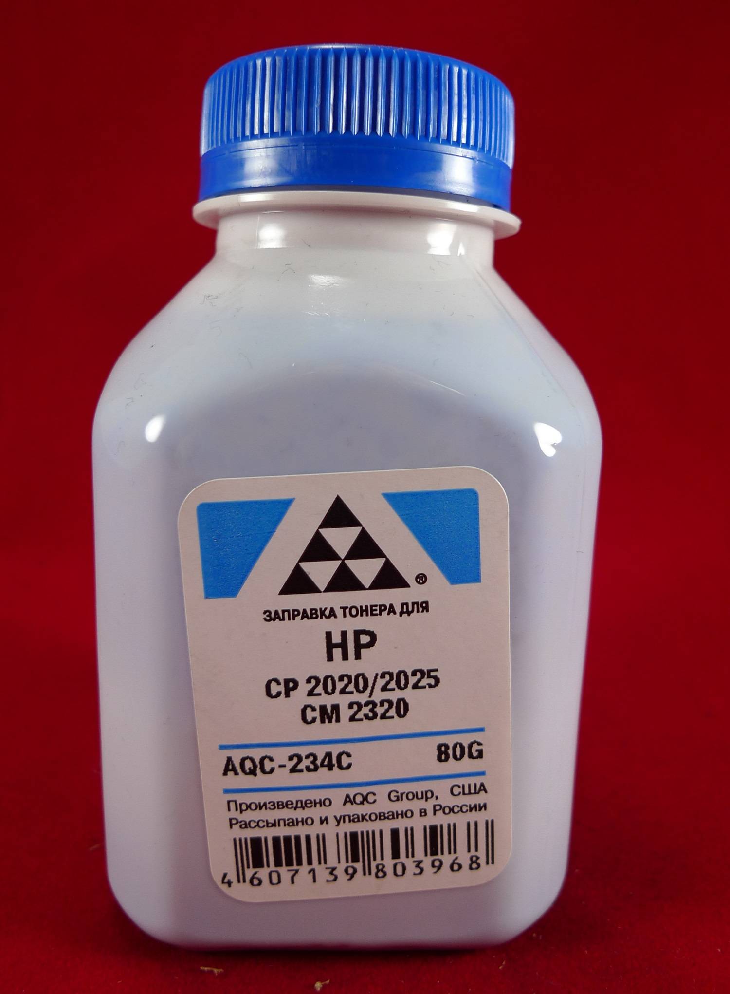 Фото Тонер HP CP 2020, 2025, CM2320, M351, M375, M451, M475 Cyan (фл. 80г) AQC {AQC-234C}