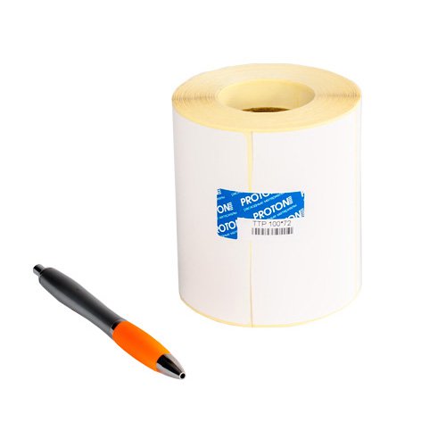 Фото Этикетка Proton 100 x 72 мм TTP (1 ряд, 2000 шт, втулка 76) {AZR22ART1803155947}