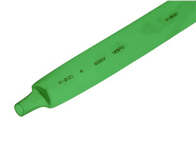 Фото Трубка термоусаживаемая ТУТ 3,0/1,5мм, зеленая, упаковка 50 шт. по 1м, PROconnect {55-0303} (1)