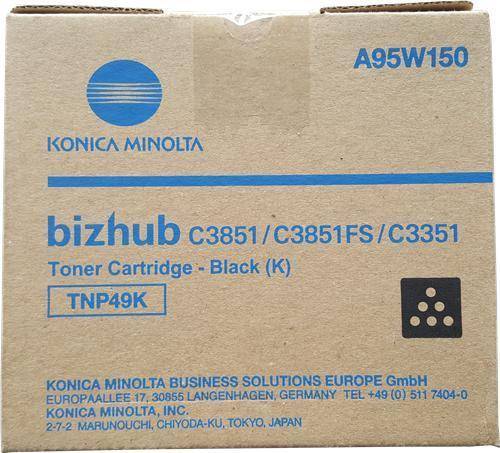 Фото Тонер Konica-Minolta bizhub C3351/C3851 черный TNP-49K {A95W150}