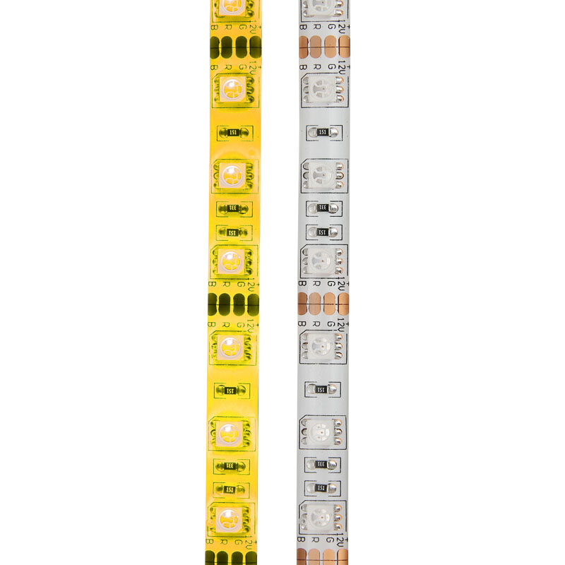 Фото Светодиодная лента 10 мм, желтый, SMD 5050, 60 LED/м, 12 В, Lamper {141-492} (2)