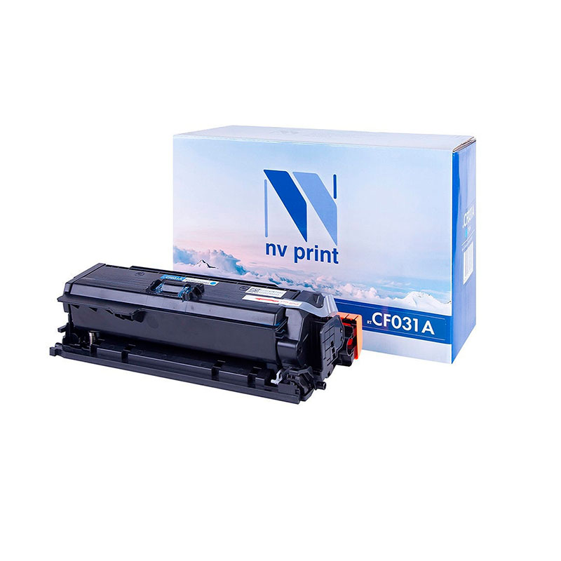 Фото Картридж NV Print совместимый CF031A для HP LJ ColorPro CM4540 MFP (голубой) {28215}