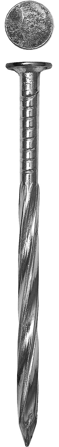 Фото Гвозди винтовые оцинкованные, 80 х 3.4 мм, 14 шт, ЗУБР {4-305276-34-080}