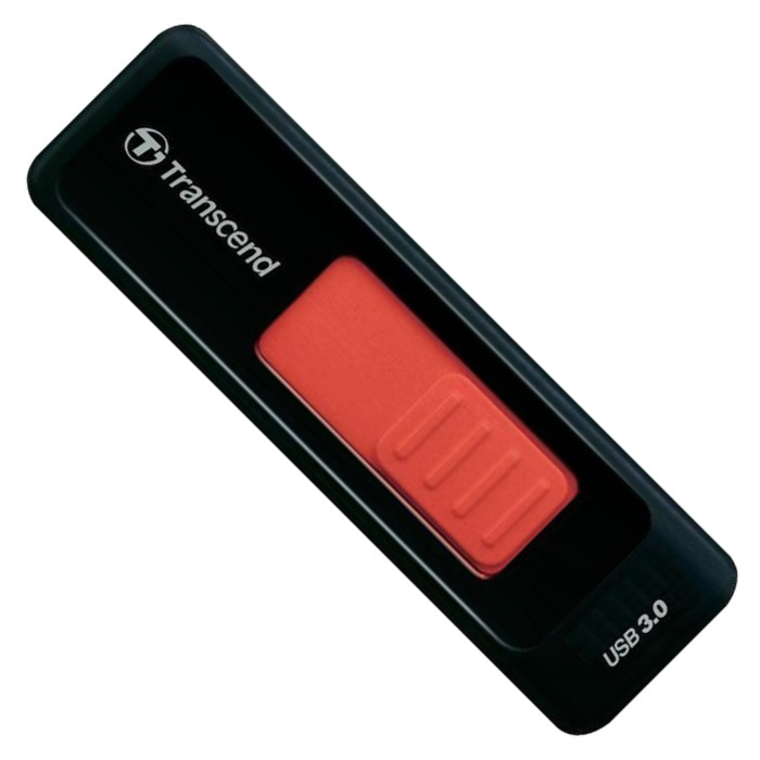 Фото Флеш накопитель 128GB Transcend JetFlash 760, USB 3.0, черный/красный {TS128GJF760}