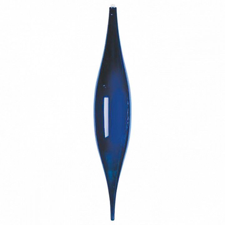 Фото Елочная фигура "Сосулька", 56 см, цвет синий {502-233}