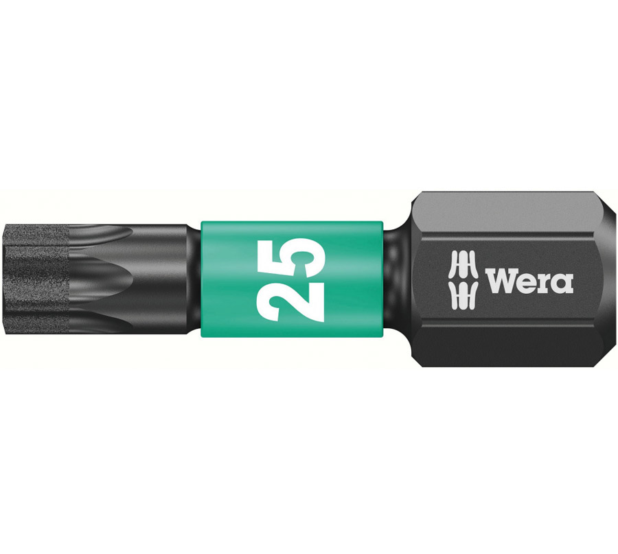 Фото Биты TX 25/25 мм WERA 867/1 IMP DC Impaktor TORX {WE-057625}