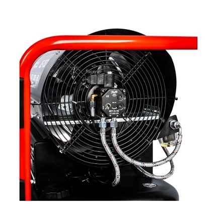 Фото Нагреватель воздуха дизельный прямого нагрева QUATTRO ELEMENTI QE-75D (75кВт, 1300 м.куб/ч, бак 69л, 6.4л/ч, 40,8кг) (915-267) (1)