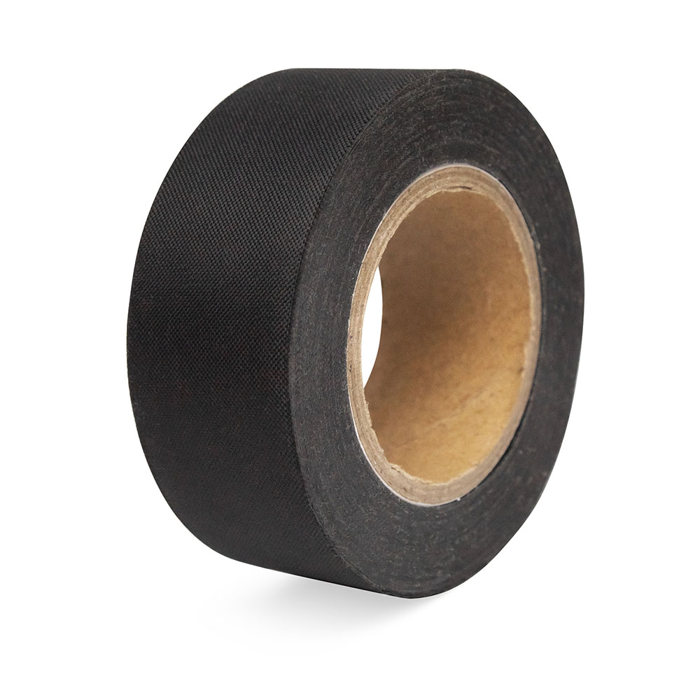 Фото Изолента Vell автомобильная для проводки, термостойкая, 25 мм х 15 м, черная, ПЭТ-ткань {1398264}