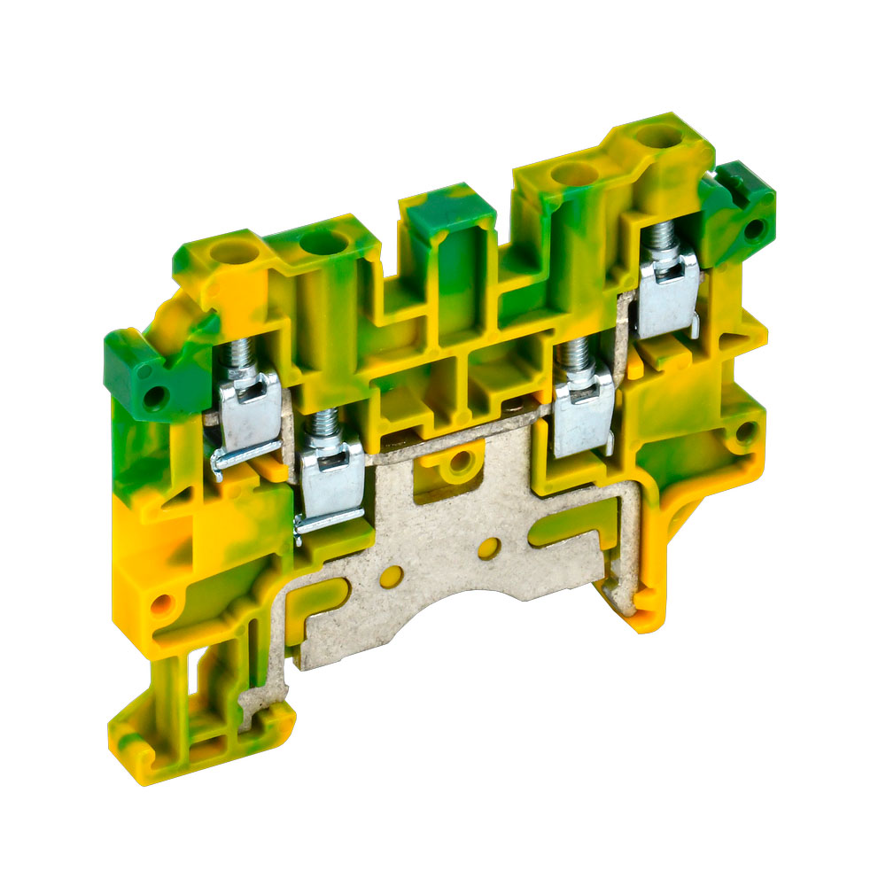 Фото Колодка клеммная CTS-MC-PEN ARMAFIX земля 4 вывода 4кв.мм IEK YCT12-03-4-K52-004