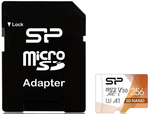 Фото Флеш карта microSD 256GB Silicon Power Superior A2 microSDXC Class 10 UHS-I U3 Colorful 100/80 Mb/s {SP256GBSTXDA2V20SP} (1)