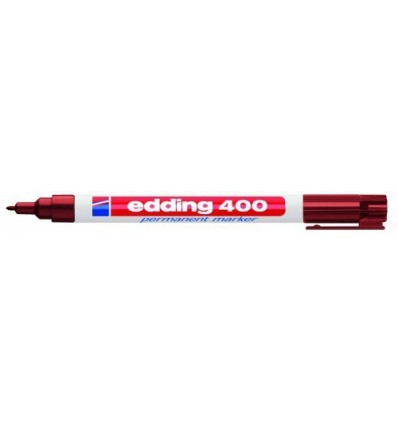 Фото Перманентный маркер Edding E-400 коричневый, круглый наконечник 1 мм {E-400#7}