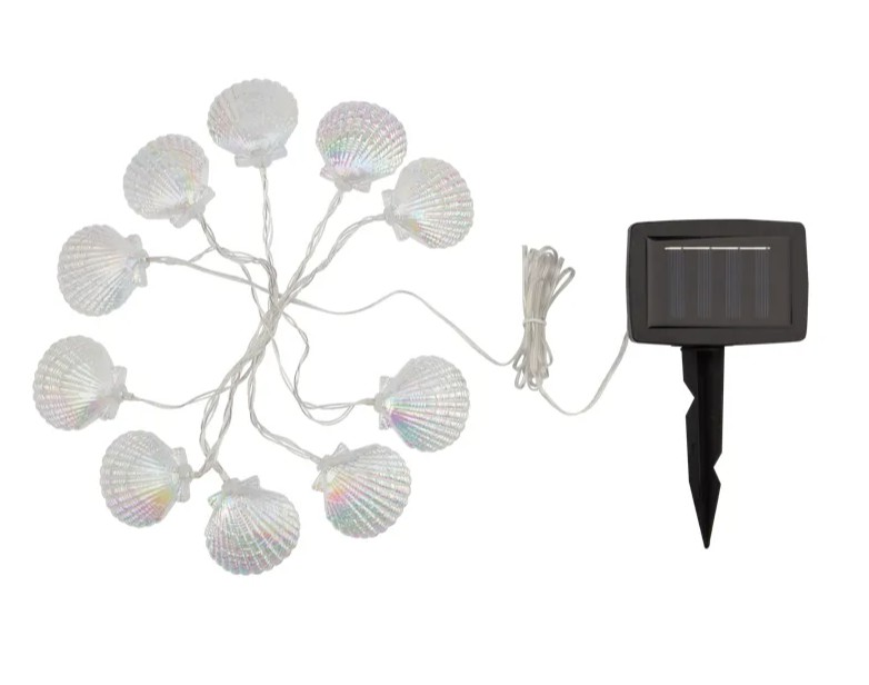 Фото Каскад Lamper Хранитель жемчужины LED 4 м с выносной солнечной панелью 2 м и аккумулятором {602-267}