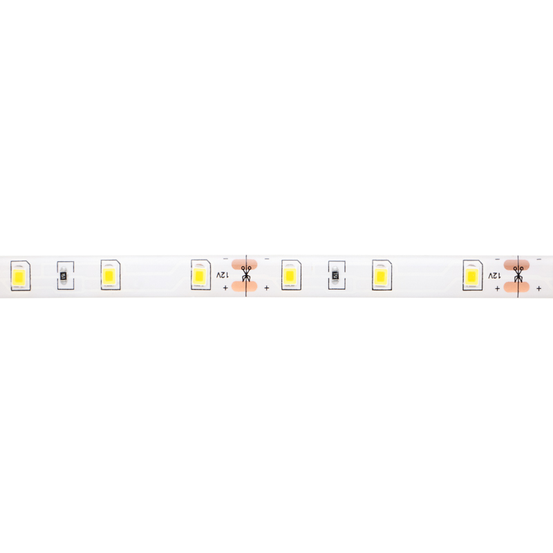 Фото Комплект светодиодной ленты 5 м с блоком питания, IP65, теплое белое свечение 3000 К Rexant {142-909} (2)