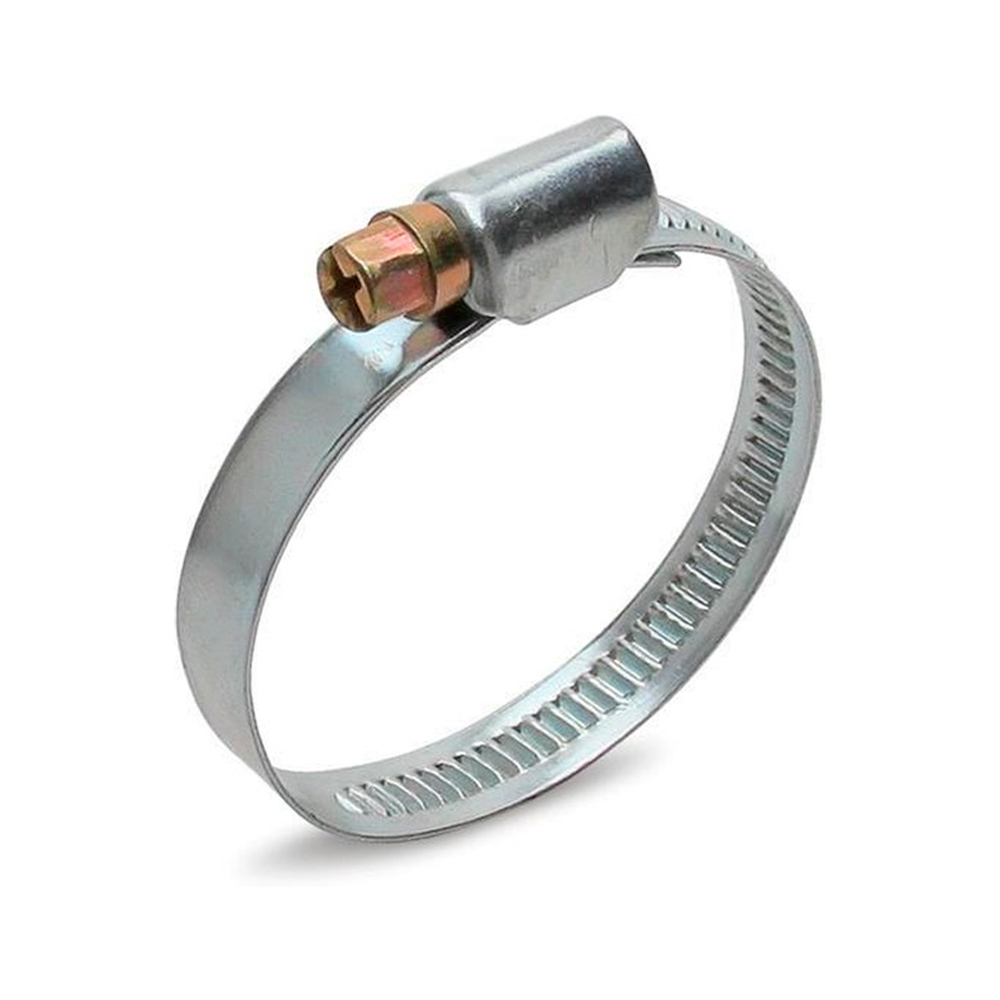 Фото Хомуты червячные из оцинкованной стали PL-9/W1 (Ø 140-160 мм) {68996} 1 шт