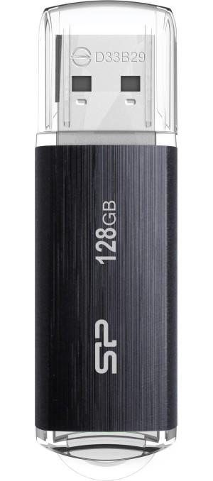 Фото Флеш накопитель 128Gb Silicon Power Blaze B02, USB 3.1, черный {SP128GBUF3B02V1K} (1)