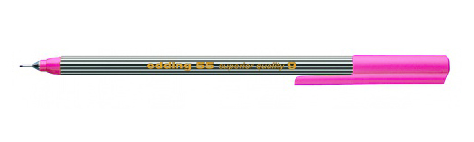 Фото Капиллярная ручка Edding для бумаги и картона, круглый наконечник, 0,3 мм, розовый {E-55#9}