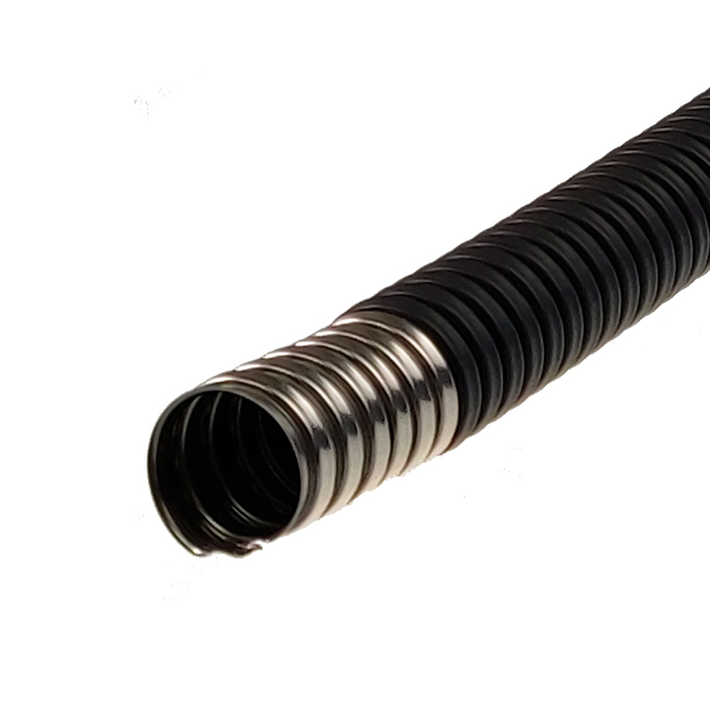 Фото Металлорукав из нержавеющей стали в ПВХ изоляции Р3-НП нг 16 В1,5 ГОФРОМАТИК