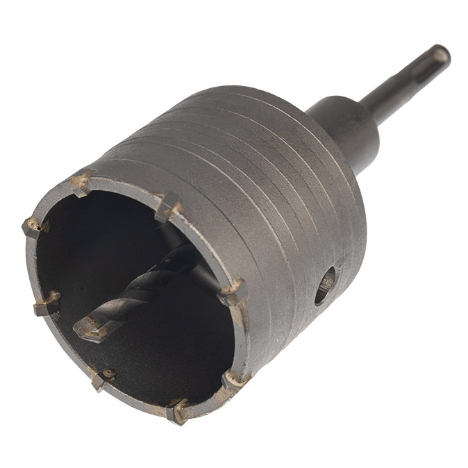 Фото Коронка по бетону в сборе М22х65 мм SDS PLUS Rexant {91-0413}