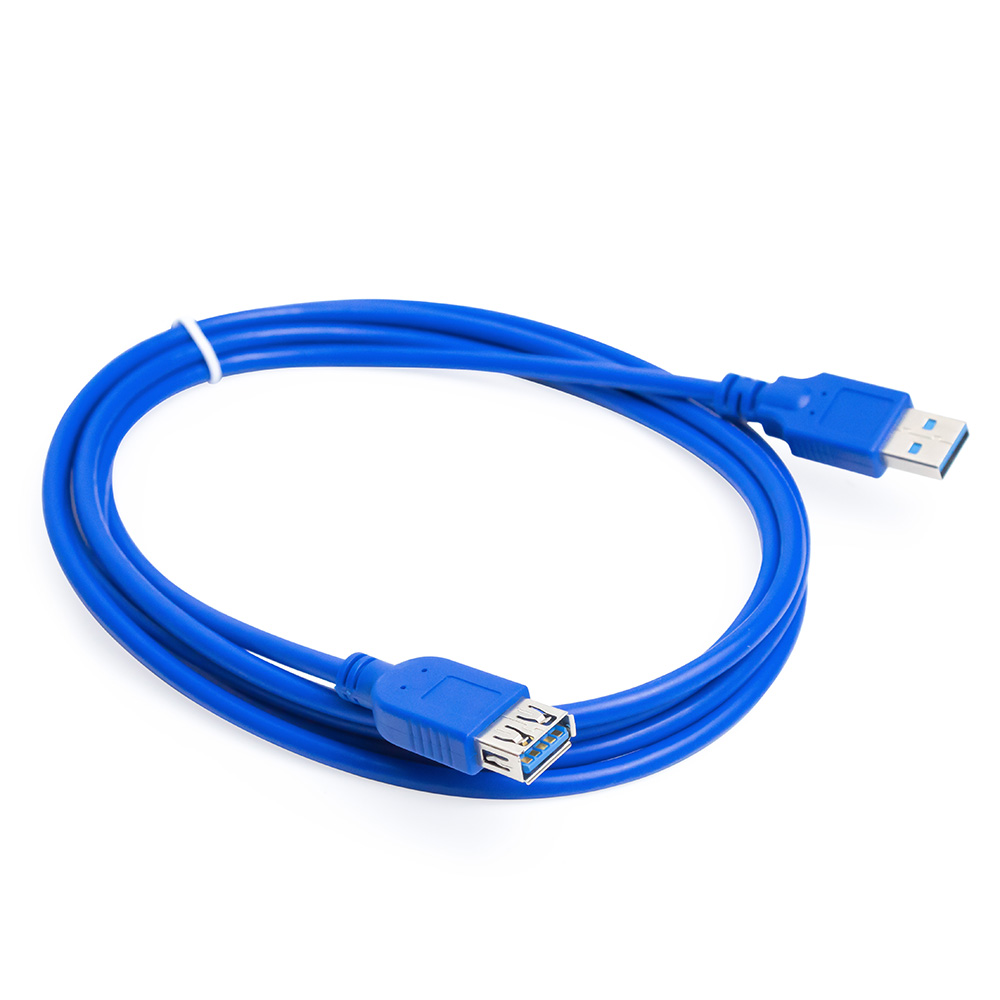Фото Кабель удлинитель Vell, для подключения устройств USB 3.0, 2 м {V80117} (1)