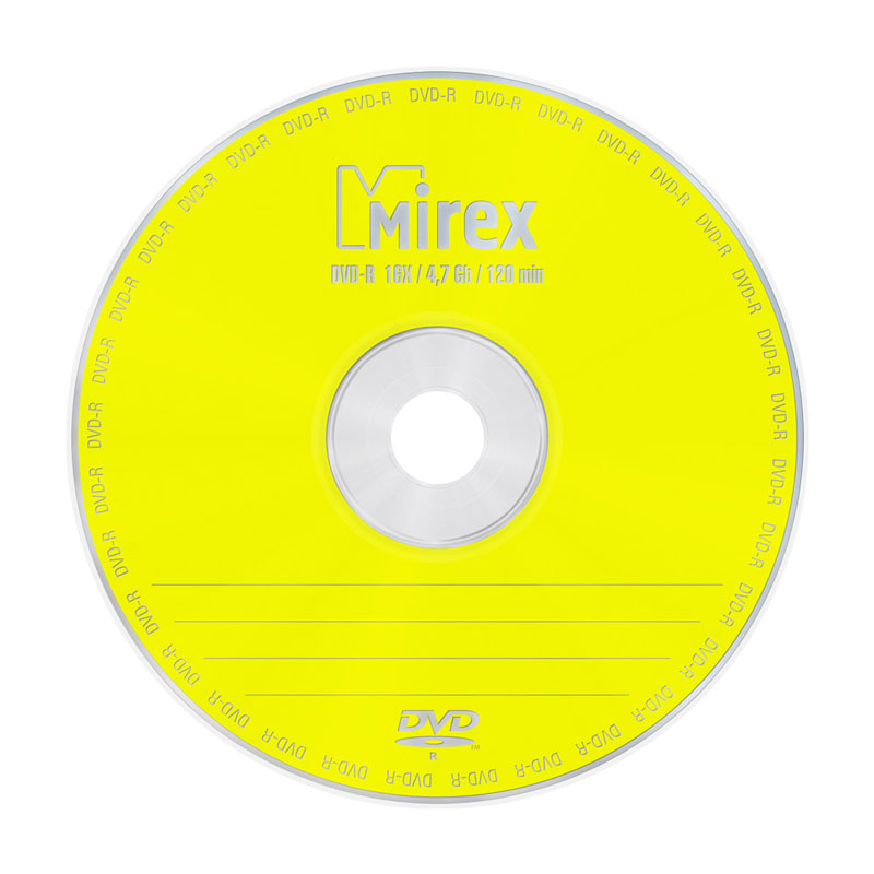 Фото Диск DVD-R Mirex 4.7 Gb, 16x, Cake Box (50), (50/300) 202424 {UL130003A1B}