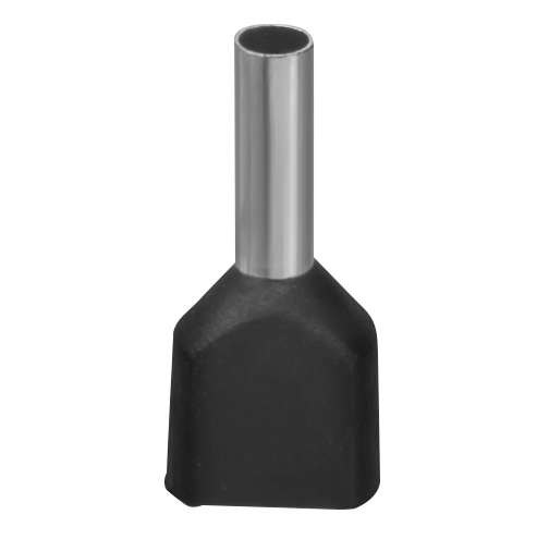 Фото Наконечник 61 040 NET-E2-1.5-8-B50 НШВИ2 2 провода черн. (уп.50шт) Navigator {20244;61040}